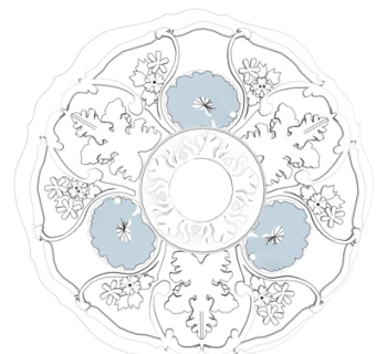 欧式石膏雕花su模型