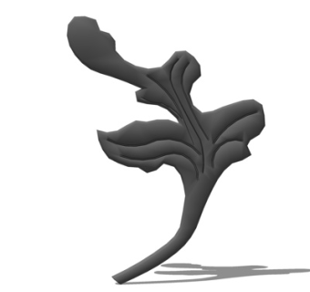 欧式铁艺雕花su模型