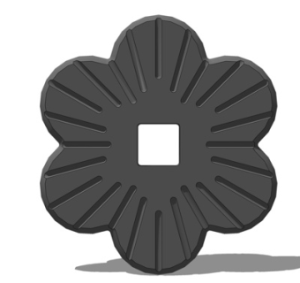 欧式铁艺雕花su模型