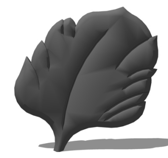 欧式铁艺雕花su模型