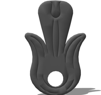 欧式铁艺雕花su模型