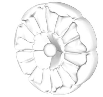 欧式石膏雕花su模型