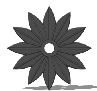 欧式铁艺雕花su模型