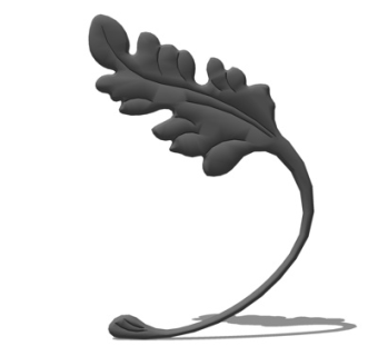 欧式铁艺雕花su模型