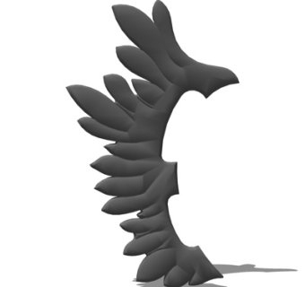 欧式铁艺雕花su模型