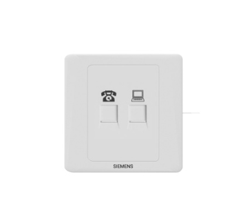 现代网线插座su模型