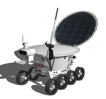 现代太空探索车su模型