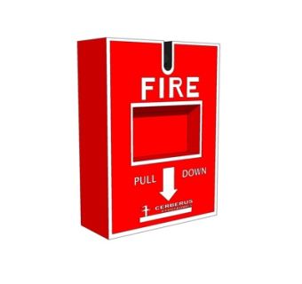 现代火警报警按钮su模型