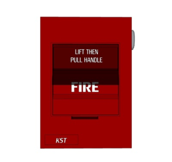 现代火警报警按钮su模型