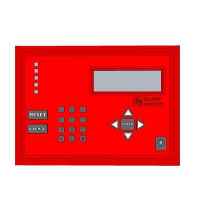 现代消防警报控制主机su模型