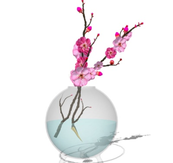 新中式装饰品su模型