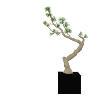 新中式装饰品su模型