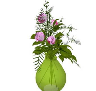 新中式装饰品su模型