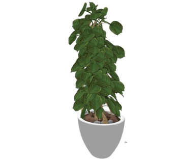 现代装饰品su模型