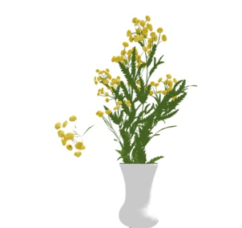 现代装饰品su模型