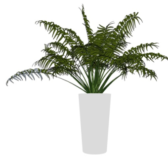 现代装饰品su模型