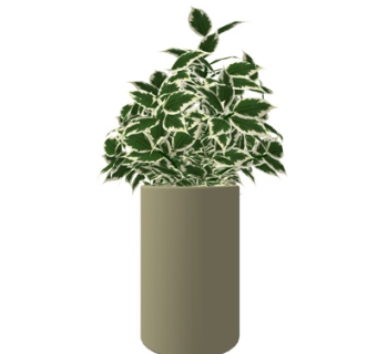 现代装饰品su模型