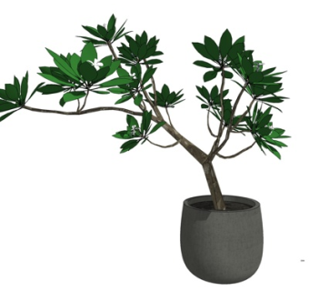 现代装饰品su模型