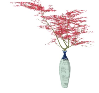 新中式装饰品su模型