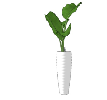 现代装饰品su模型