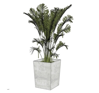 现代装饰品su模型