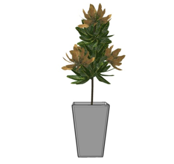 现代装饰品su模型