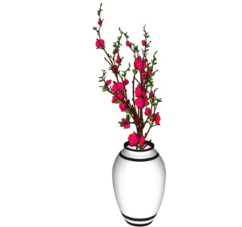 新中式装饰品su模型