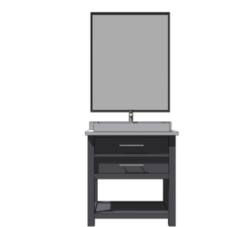 现代洗手盆su模型