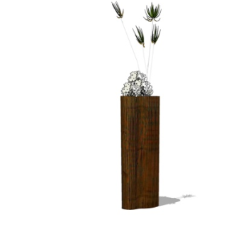 现代装饰品su模型