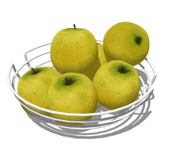 现代水果su模型