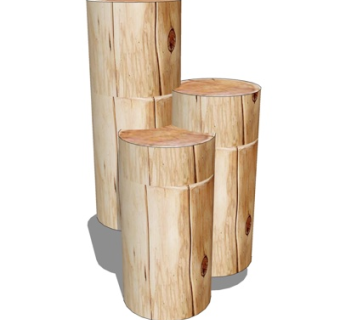 自然风装饰品su模型