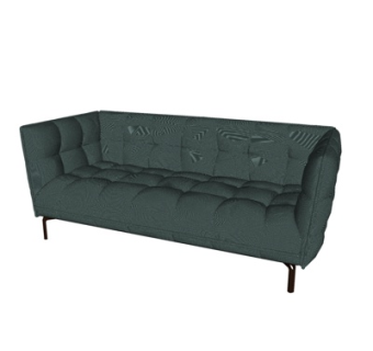 现代双人沙发su模型