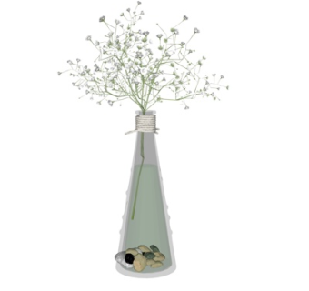 现代装饰品su模型