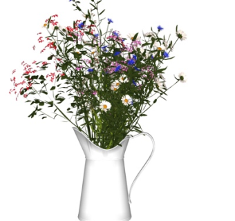 现代装饰品su模型