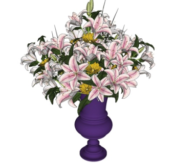 现代装饰品su模型