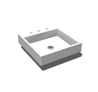 现代洗手盆su模型