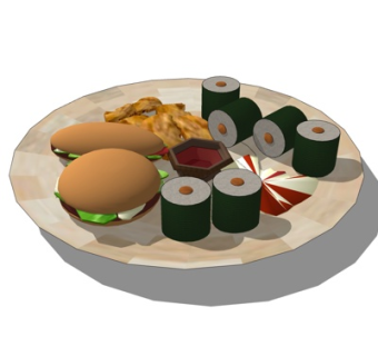 现代食物su模型