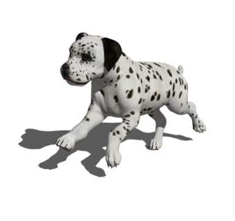 现代大麦町su模型