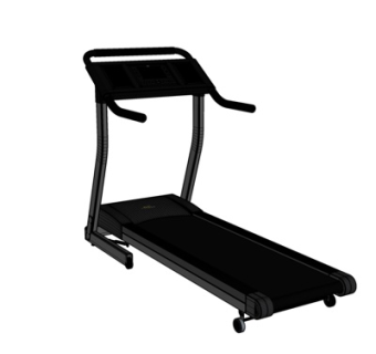 现代跑步机su模型