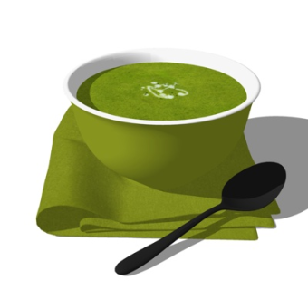 现代咖啡su模型