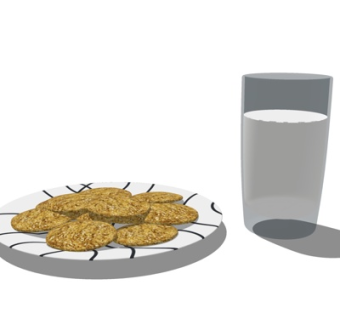 现代饼干su模型