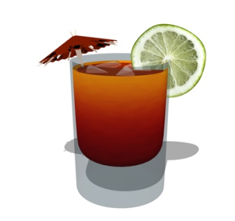 现代红茶饮料su模型