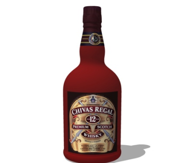 现代洋酒su模型