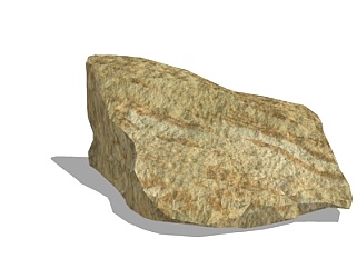 <em>自然风</em>岩石su模型