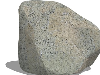 自然风岩石su模型