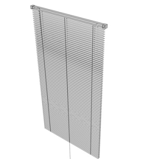 现代百叶窗帘su模型