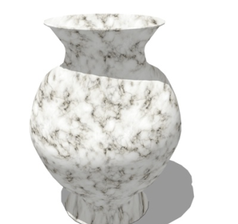 现代瓷瓶su模型