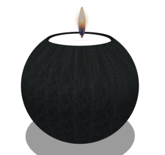 现代烛台灯su模型