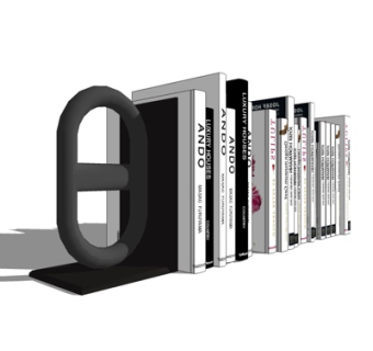 现代书籍su模型