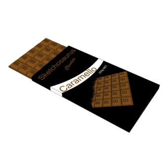 现代巧克力su模型